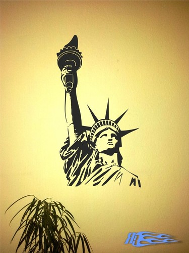 Wandtattoo freiheitstatue - wandtattoo,
