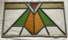 Bleiverglastes Oberlicht-Fenster - Art Deko - 1920er Jahre