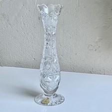 Vase. Echt Bleikristall. H. G