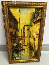 handgemaltes Ölgemälde des Künstlers Picchio, datiert auf 2012