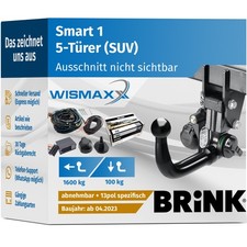 Anhängerkupplung für smart - für,