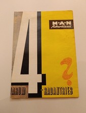 Original Prospekt MAN Traktor Allrad Ackerdiesel N16