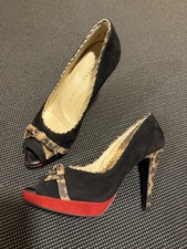 Peter Kaiser Damen Pumps High Heels Peeptoe, Elegant Halbschuh Gr. 6, 39