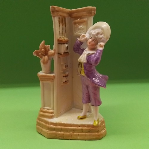Porzellan figur mit vase - porzellan,