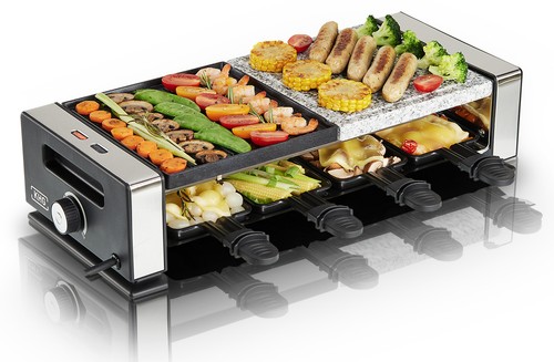 Raclette tischgrill grill - raclette, 8