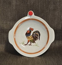 Kikeriki Warmhalte-Teller SMF Schramberg Handbemalter Nr.2287 Huhn