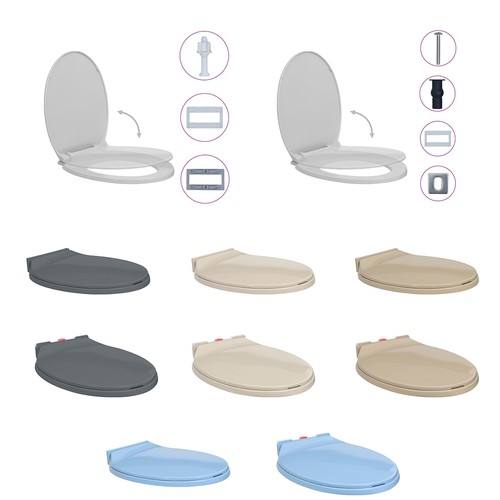 Toilettensitz mit