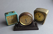 Konvolut 3 kleine antike Wecker Kienzle , Junghans um 1930