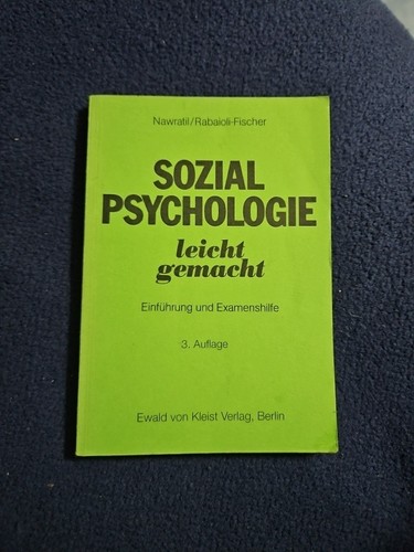 R37 sozialpsychologie leicht - r37,