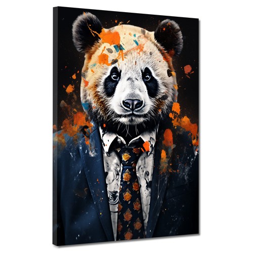 Panda blauen anzug pop - im,