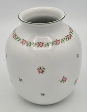 Blumenvase ARZBERG mit Einen Schönen Rosenmuster Top Zustand  