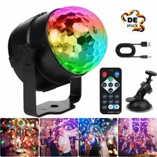 Discokugel LED RGB Bühnenlicht Lichteffekt Party Disco Lampe Discolicht Hochzeit