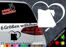 Ägypten Herz Aufkleber 6