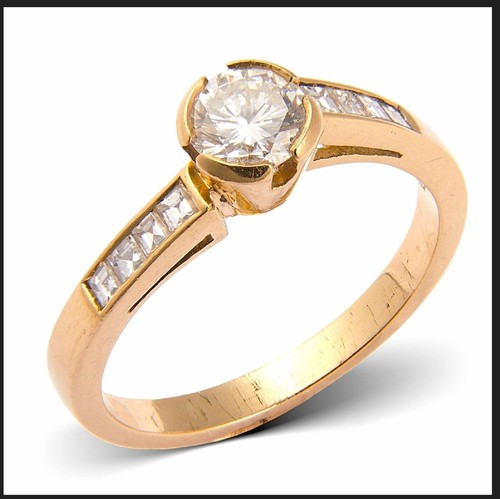 18k 750 yellow gold unique - 750,
