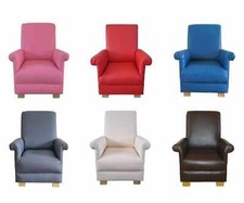 Kinderstühle Kunstleder Stoff Kindersessel Kinder British Made Rosa