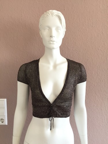 Mango strickjacke braun - mango,