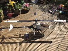 ARF Raptor 50 THUNDER TIGER Rc heli nitro guter zustand Graupner Robbe Servos