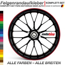 Felgenrandaufkleber 9mm für