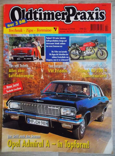 Oldtimer praxis februar 1998 - februar,