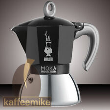 Bialetti Moka Induktion Espressokocher Schwarz  2 - 6 Tassen - Top Angebot 