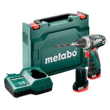 Metabo POWERMAXX BS BASIC 12V Akku 2x 2Ah und Ladegerät Koffer 600984500