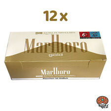 3000 x Marlboro Gold Extra Filterhülsen = 12 Pack à 250 Stück