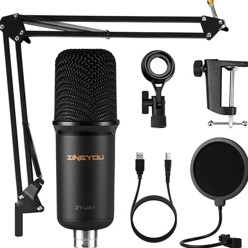 Zingyou usb mikrofon bundle - mikrofon,