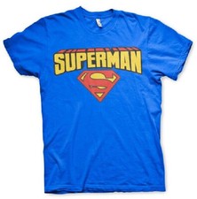 Superman Blockletter T-Shirt