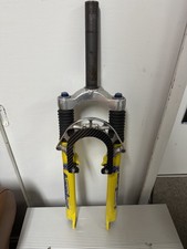 Marzocchi Bomber MTB Gabel fork 26" 559 gelb bumper vintage Kult