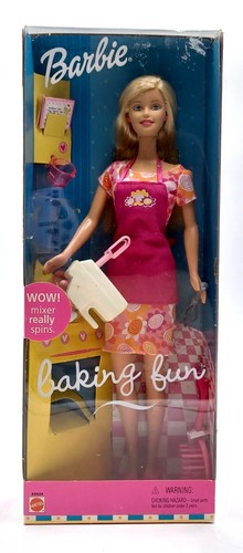 2001 baking fun barbie puppe - barbie, /