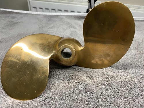 Vintage messing bootspropeller - vintage,