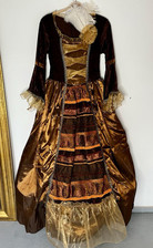 Barocke Gräfin Kostüm - Bezauberndes Kleid für edle Damen