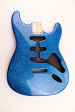 Strat Body, Blue Sparkle