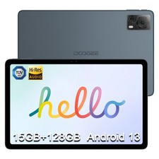 DOOGEE T20S 10,4 Zoll 2K Tablet 15GB RAM+128GB ROM Android 13 7500mAh Tablet PC