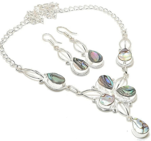 Abalone muschel set edelstein - ,