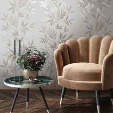 Vliestapete Blätter Muster