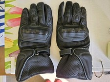 Motorrad Handschuhe FLM Gr. S Leder neuwertig! 