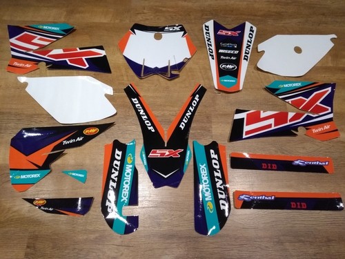 Ktm sx85 decals grafik - ktm, 85