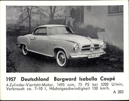 Sammelbild das kraftfahrzeug - sammelbild,