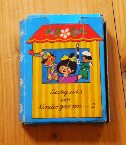 Ddr kartenspiel legespiel - -,