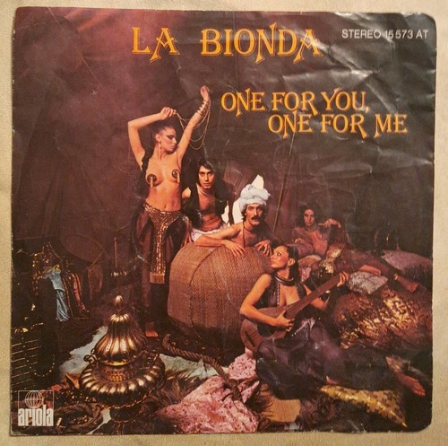 Vinyl single bionda - la, one