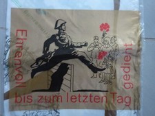 (100% ORIGINAL) DDR NVA GRENZTRUPPEN RESERVISTENTUCH in der Tüte. Tuch