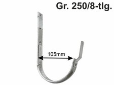 verzinkter Rinnenhalter F/F