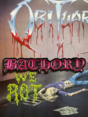 Bathory backpatch aufnäher - backpatch,
