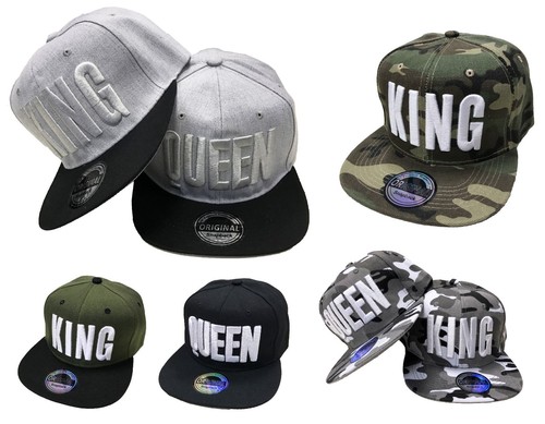 King queen snapback - queen, set