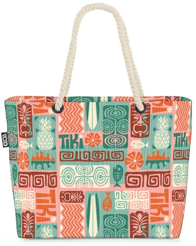 Void tasche tiki muster tribal - tiki,