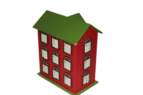 Adventskalender holz haus - holz,