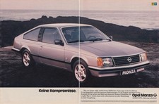 Opel Monza Advertising