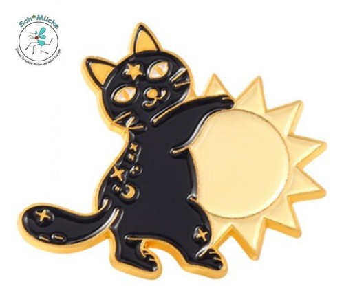Anstecker katze himmel - himmel, sonne