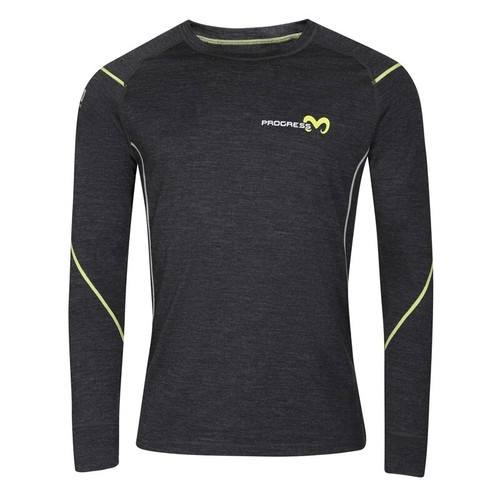 Progress merino langarmshirt - merino,